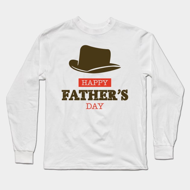 Happy Father Day Love Father Long Sleeve T-Shirt by SeungMin